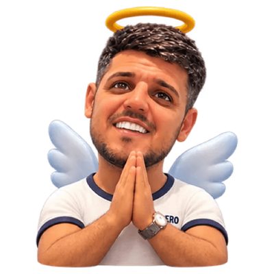 Fontamadrid de angelito, con aureola y alas